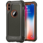 Spigen Pro Guard Cover pro iPhone X Army Green (EU Blister), 2440199