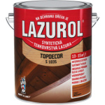 Lazurol Topdecor S1035 tenkovrstvá lazura na dřevo T027 meranti, 2,5 l