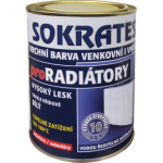 Sokrates Radiátor vrchní barva na radiátory, 1000 bílá, 0,7 kg
