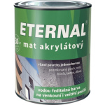Eternal mat akrylátový univerzální barva na dřevo kov beton, 02 světle šedá, 700 g