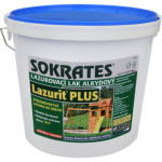 Sokrates Lazurit Plus středněvrstvá lazura na dřevo, ořech, 4 kg