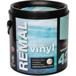 REMAL Vinyl Color mat omyvatelná barva na zeď, 420 tyrkysově modrá, 3,2 kg