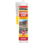 Soudal univerzální silikon, bílý, 280 ml