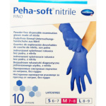 Peha-soft Nitril Jednorázové ochranné rukavice velikost M, 10 ks