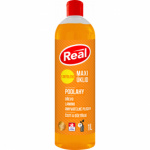 Real Maxi Úklid s mýdlem čistič na podlahy, dřevo, lamino, plochy, 1 l
