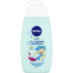 Nivea Kids Boy 2v1 sprchový gel a šampon, 500 ml