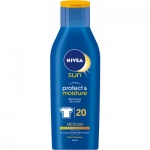 Nivea Sun Protect & moisture OF 20 hydratační mléko na opalování, 400 ml