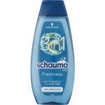 Schauma šampon Men 3v1 mořské minerály a aloe vera, 400 ml