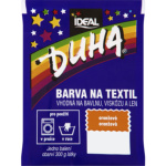 Ideal Duha oranžová, barva na textil na bavlnu, viskozu a len, na 300 g látky, 15 g