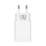 Travel Charger Forcell with USB socket - 2,4A 18W with Quick Charge 3.0 function white 440151