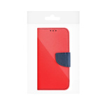 Fancy Book case for SAMSUNG A03 red / navy 513533