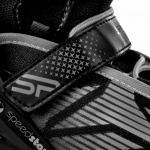 Spokey SPEED PRO Kolečkové brusle, černo-šedé, ABEC9 Carbon, vel. 33-36, 5902693269816