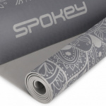 Spokey MANDALA Jóga podložka, 200 x 61 x 0,4 cm, šedá, K929857