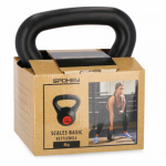 Spokey SCALES BASIC Kettlebell plastová činka 8 kg, K929929