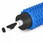 Spokey MIX ROLL Masážní fitness válec 3v1, 45 cm, modrý, K929955