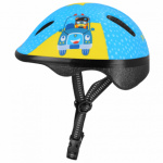 Spokey FUN POLICE Dětská cyklistická přilba, 52-56 cm, K941018