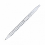 EASY FANCY Kuličkové pero, ČERNÁ semi-gel náplň, 0,7 mm, 24 ks v balení, šedé-bílé-černé, S838111