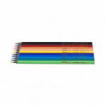 EASY COLP Trojhranné bezdřevé pastelky z pryskyřice, 12 ks, 12 barev, S839955