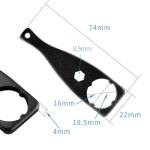 Držák SJCAM CNC multifunctional wrench screw sada šroubů s klíčem , E61PSJMULTWRCH