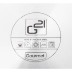 Hrnec G21 Gourmet Miracle s cedníkem 28 cm s poklicí nerez/greblon, G21-005NG