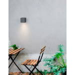 Svítidlo Nova Luce NERO S WALL GREY nástěnné, IP 54, GU10, 710041