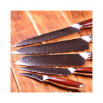 Nůž Dellinger Paring 3" (70mm) Rose-Wood Damascus, XZ-B27RW3