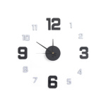 Samolepící hodiny G21 Metallic Style , HM9-WSC-10BW006