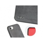 Pouzdro XLEVEL Vintage case iPhone 7/8/SE 2020 černá, VIN005