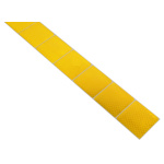 Samolepící páska reflexní dělená 1m x 5cm žlutá, 01544