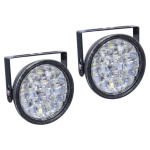 Světla denního svícení kulatá 18 LED/12V, 33541