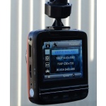 Kamera do auta Full HD 2,4" červená GPS, 33613