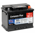 Autobaterie COMPASS PLUS 12V 60Ah 480A, am27563