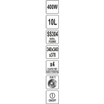 Kotlík na polévku 400W 9l, YG-04250