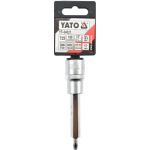 Nástavec prodloužený 1/2" bit Torx T25, YT-04321