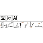 Maznice páková 600cm3 41 MPa, YT-07042