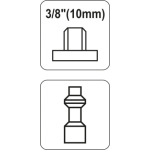 Rychlospojka 3/8", YT-2401