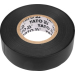 Páska izolační 19 x 0,13 mm x 20 m černá, YT-8165