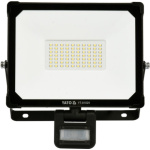 Reflektor SMD LED, 50W, 5000lm, IP54, pohyb. senzor, YT-81829