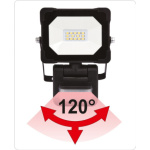 Reflektor SMD LED, 50W, 5000lm, IP54, pohyb. senzor, YT-81829