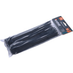 pásky stahovací na kabely černé, 200x3,6mm, 100ks, nylon PA66 8856156