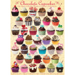 EUROGRAPHICS Puzzle Čokoládové dortíky (Cupcakes) 1000 dílků 115450