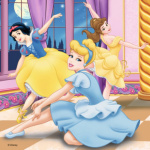 RAVENSBURGER Puzzle Disney princezny: Sny 3x49 dílků 115460