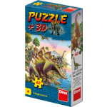 Puzzle s figurkou dinosaura: Stegosaurus 60 dílků 115848