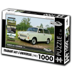 RETRO-AUTA Puzzle č. 56 Trabant 601 S Universal (1981) 1000 dílků 120463