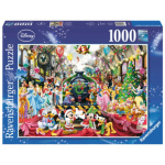 RAVENSBURGER Puzzle Disney vánoční vlak 1000 dílků 122499