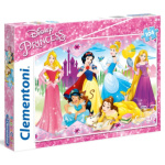 CLEMENTONI Puzzle Disney princezny 104 dílků 123409