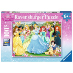 RAVENSBURGER Puzzle Disney princezny: Čas zazářit XXL 100 dílků 123946