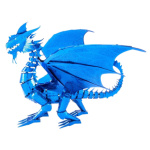 METAL EARTH 3D puzzle Modrý drak (ICONX) 125268