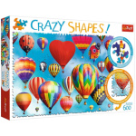 TREFL Crazy Shapes puzzle Barevné balony 600 dílků 125430