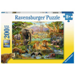 RAVENSBURGER Puzzle Zvířata ze savany XXL 200 dílků 132658